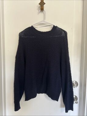 O'Neill Women's Black Crewneck Knit Sweater